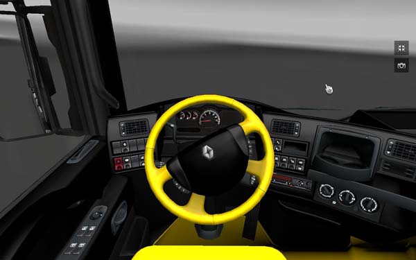Black and yellow interior for magnum