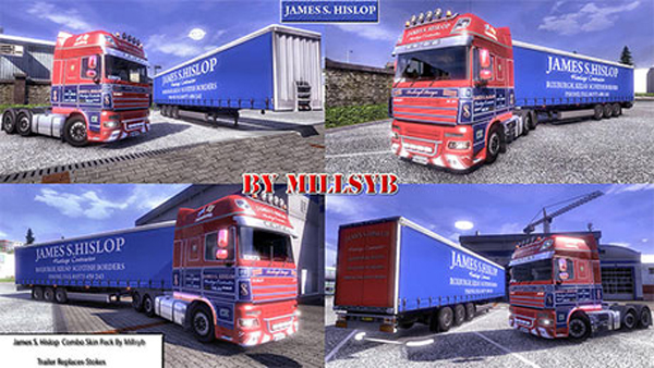 James S. Hislop combo skin pack