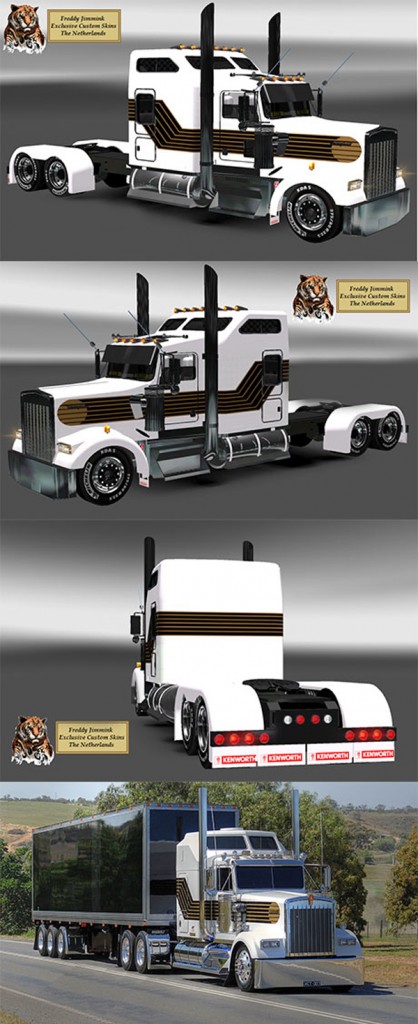 Kenworth W900L skin