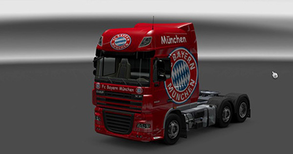 Daf XF FC Bayern Munchen Skin