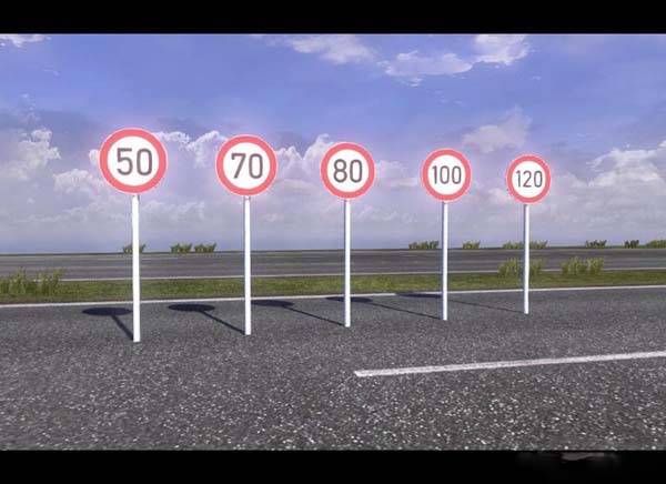 HD German Speed signs f