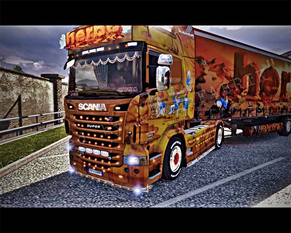 HERPA Monument Truck skin