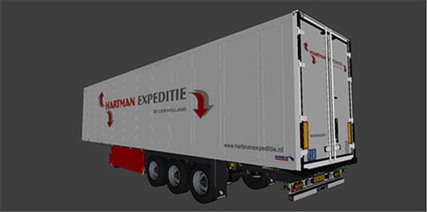Hartman Expedite trailer skin