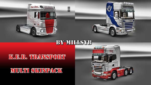 K.E.R. Transport multi skinpack