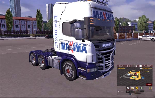 MAXIMA Scania Skin