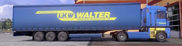 Walter truck trailer skin