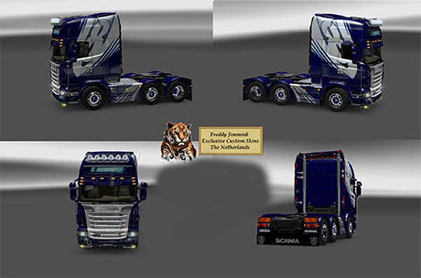 Scania 6×2 4 T. Edberg skin