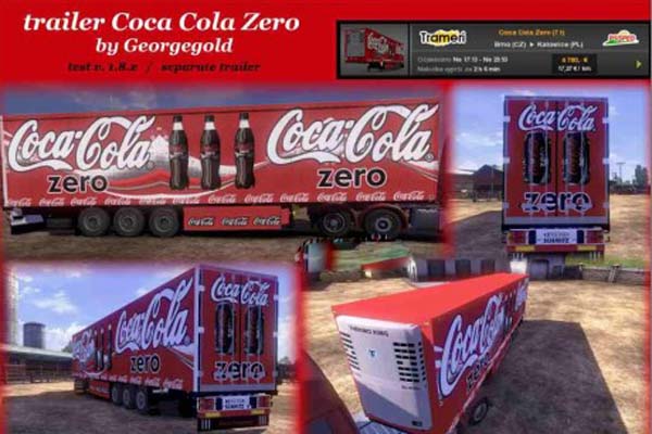 Coca Cola Zero Trailer