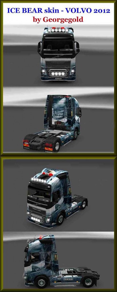 Ice Bear skin Volvo 2012