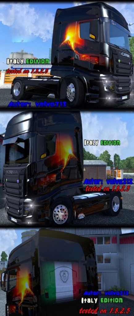 Scania R700 Italia Edition Skin