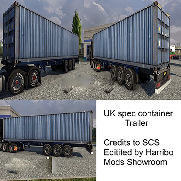 UK Spec Container Trailer