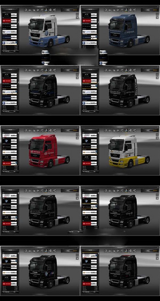 Car Company truck&trailer skin pack