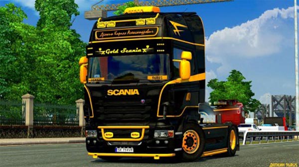 Gold Scania Skin