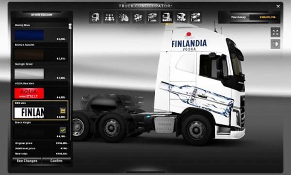 Volvo Finlandia skin