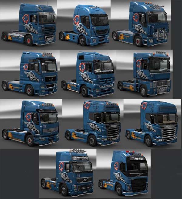 World Of Trucks Skin Pack