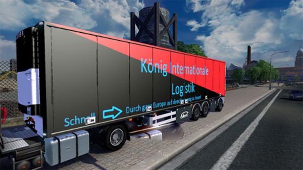 Konig Internationale Logistik Trailer