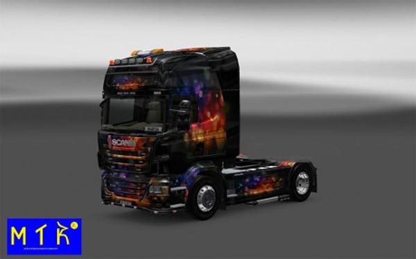 Scania Color Wall skin