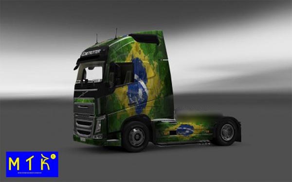 Skin Volvo FH2012 Brasil 2014