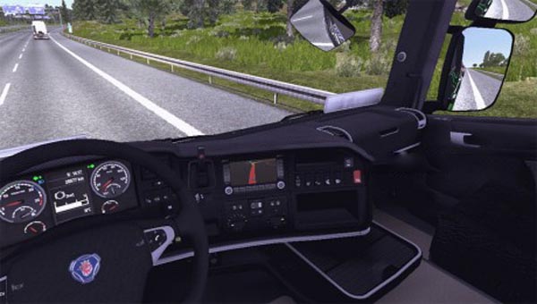 Carbon fiber Interior for Scania R