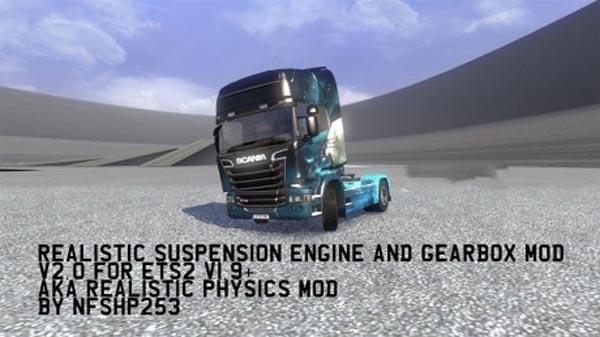 Realistic Suspension, Engine & Gearbox Mod