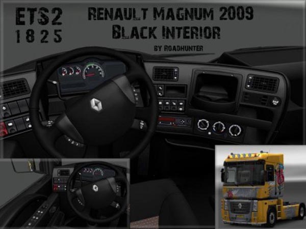 Renault Magnum Black Interior