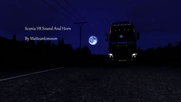 Scania V8 Sound and Horn