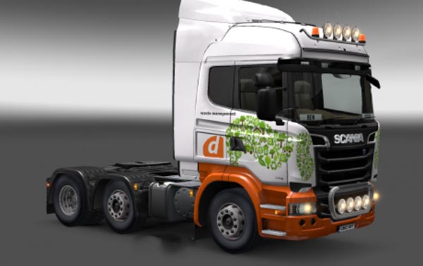 Scania Waste Management Skin