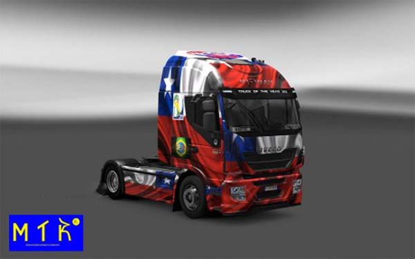 Skin Iveco Hi-Way Chile Copa 2014