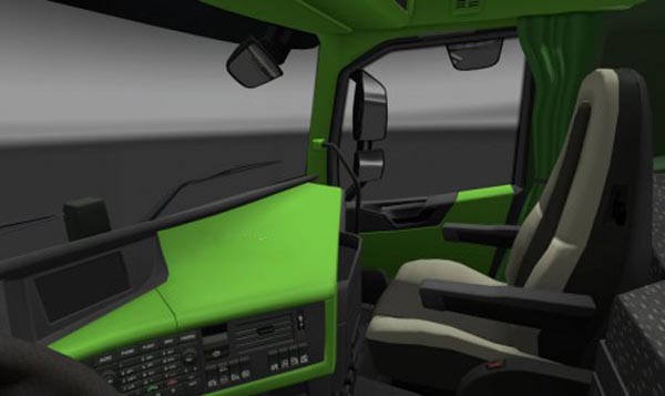 Volvo FH 2012 Green Interior