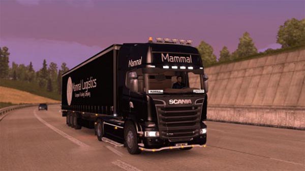 Mammal Logistics Truck and Trailer