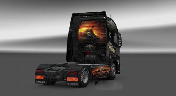 Volvo FH 2012 World of Tanks Skin