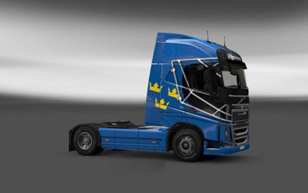 Volvo FH 2013 Goalie Hockey Helmet Skin