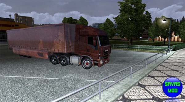 IVECO truck & Trailer, rusty skin mod