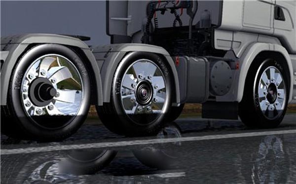 Scania Stax wheels for all trucks for ETS 2