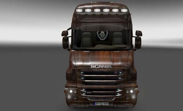 Scania T Wooden Skin