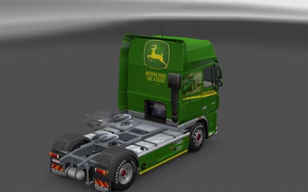 Daf XF John Deere Skin