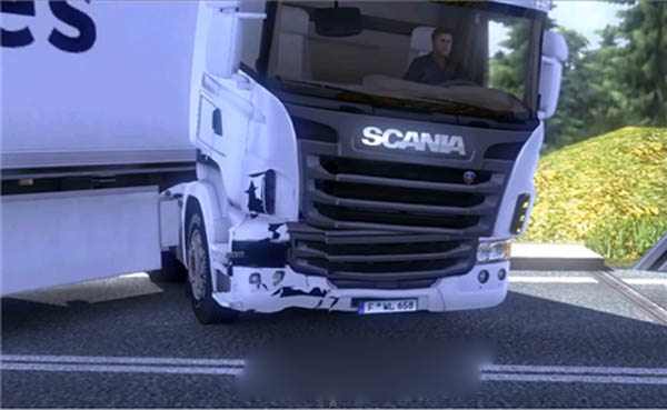 Broken Scania