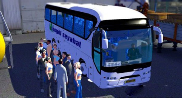 Neoplan Tourliner + Interior + Passengers