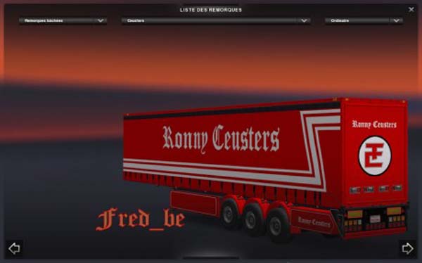 Trailer Coolliner and PROFILINER Ronny Ceusters