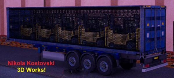 Forklift Container Trailer