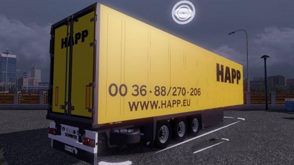 Happ Trailer + Skin 