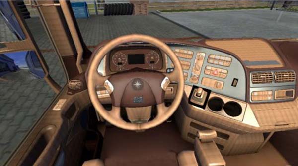 Mercedes Actros Leather Interior