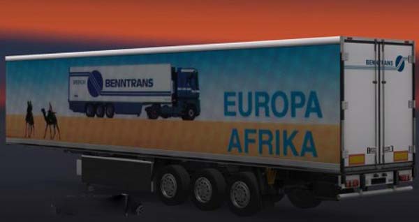 Benntrans Europa Africa Trailer
