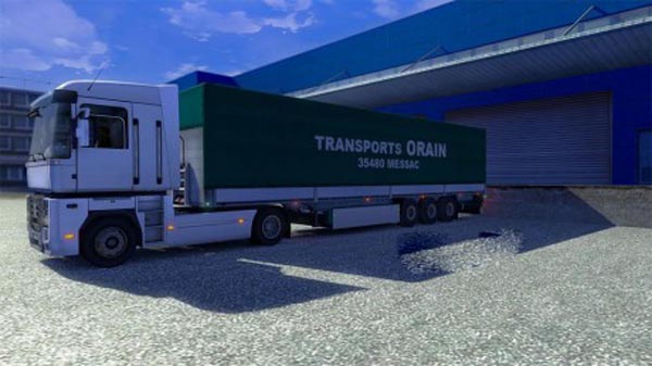 Orain transport trailer