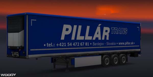 PILLAR TRANS skin for trailers