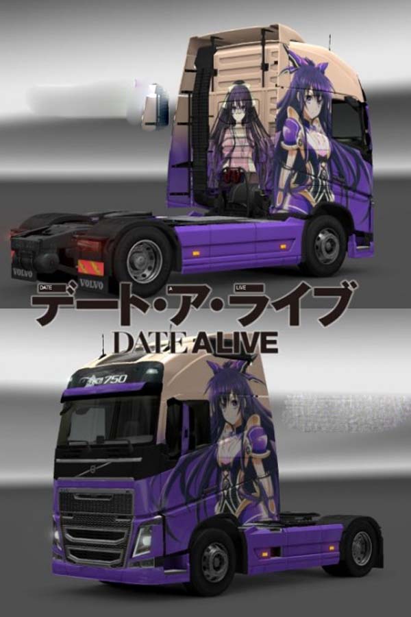 Tohka Date A Live skin for Volvo FH2012