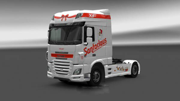 DAF XF Euro 6 Santaclaus Transport Skin