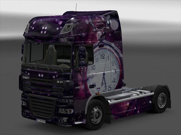 DAF FX The Clock skin