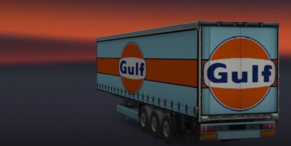 Gulf Racing Trailer Skin Pack fixed