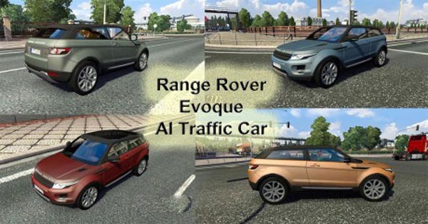 Range Rover Evoque AI Traffic Car